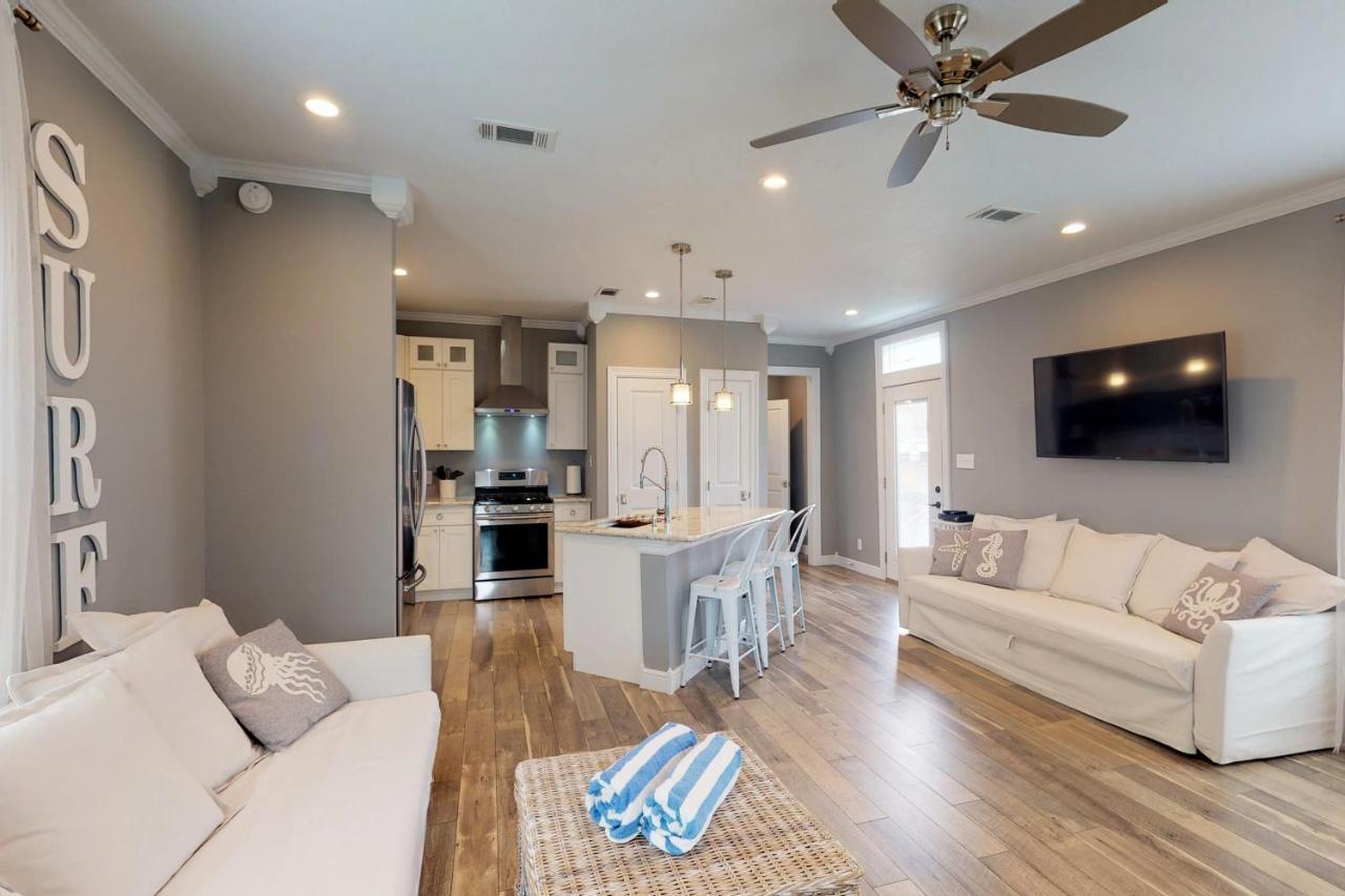 The Breezy Bungalow Galveston Buitenkant foto