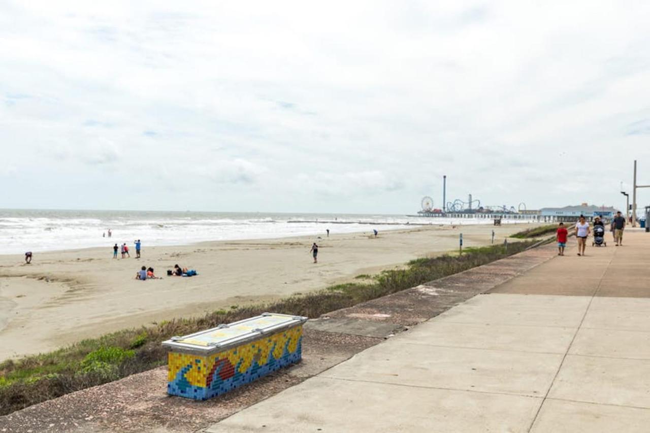 The Breezy Bungalow Galveston Buitenkant foto